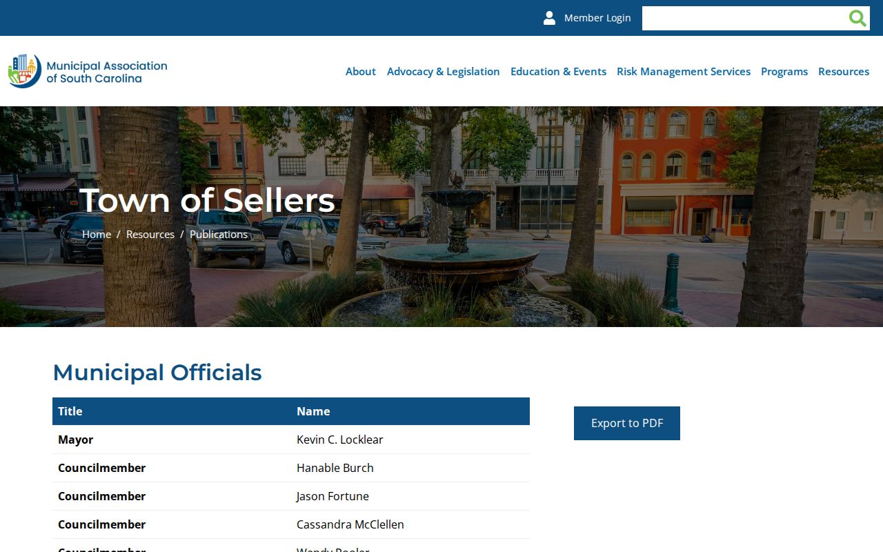 Sellers warrant records official municipal directory